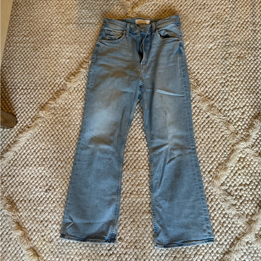 MOTHER denim the scooter ankle size 27